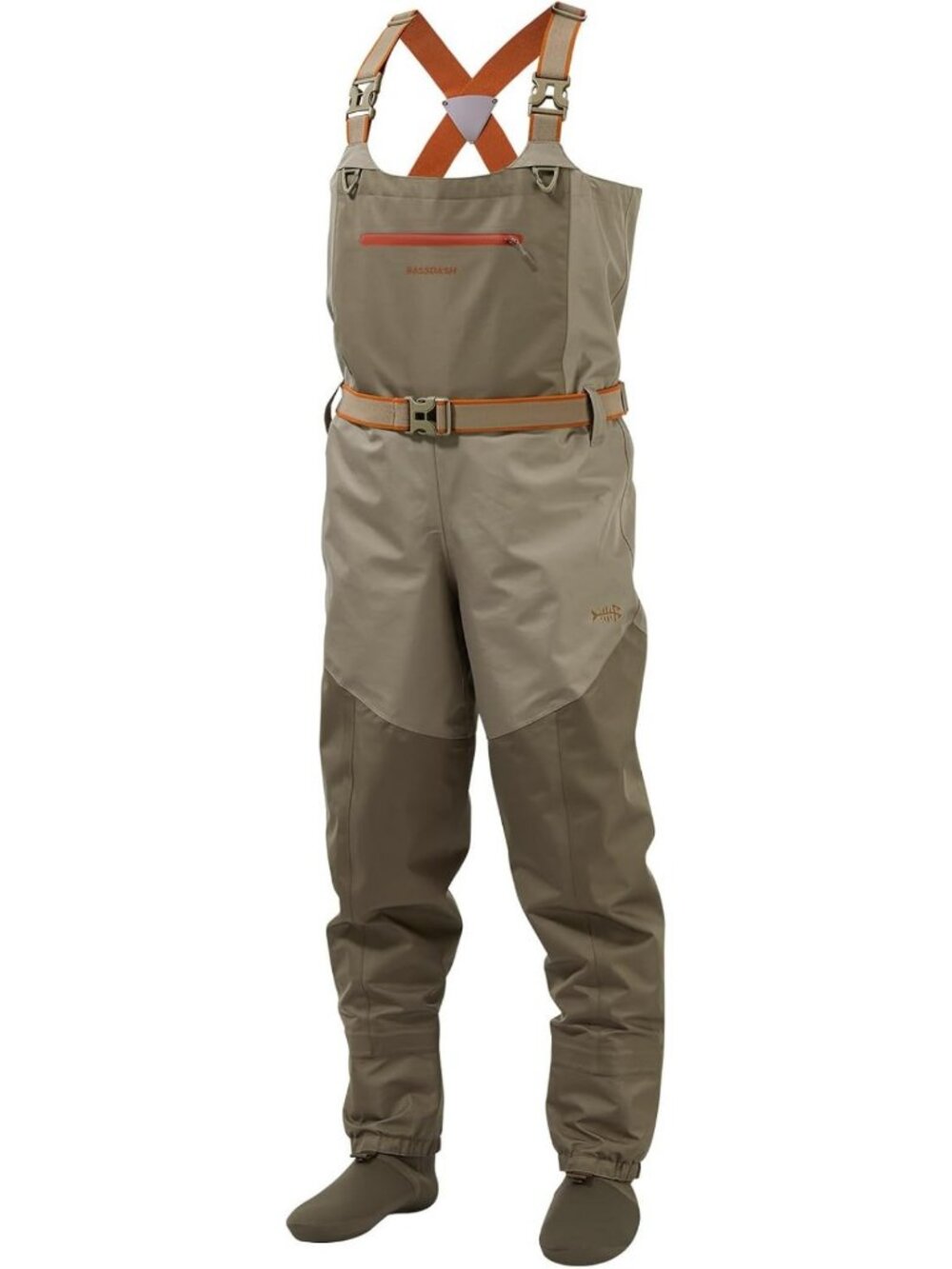 Lightweight Waterproof Breathable Fly Fishing Chest Waders for Men, Stocking